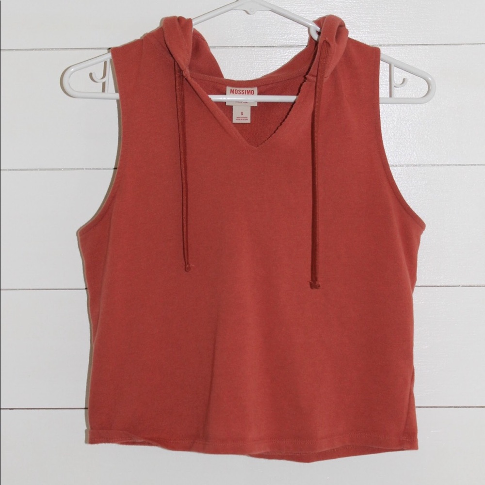 Orange tank top